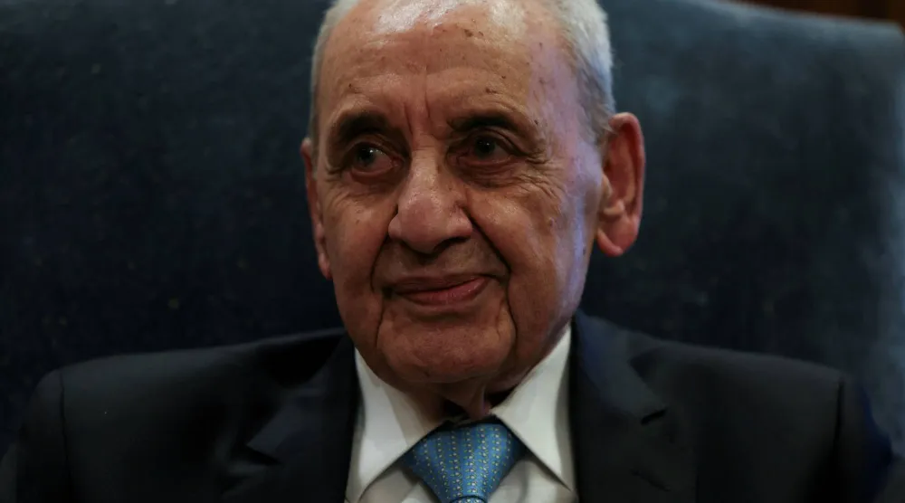 رئيس مجلس النواب اللبناني نبيه بري (رويترز)