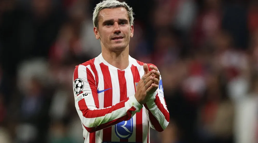 أنطوان غريزمان، نجم أتلتيكو مدريد الإسباني (رويترز)