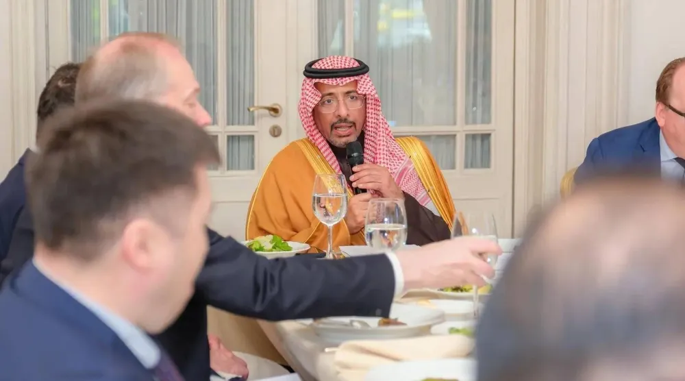 وزير الصناعة والثروة المعدنية السعودي بندر الخريّف (واس)