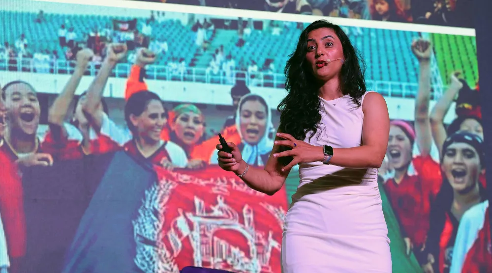 خالدة بوبال (أ.ف.ب)