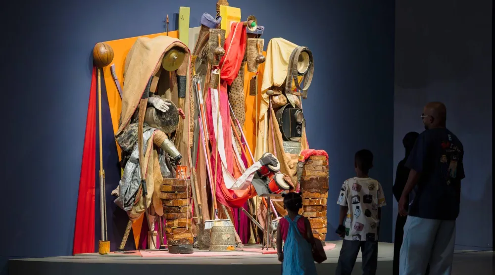 بوتقة واحدة تعكس وحدة التجارب الإنسانية (بينالي الدرعية)