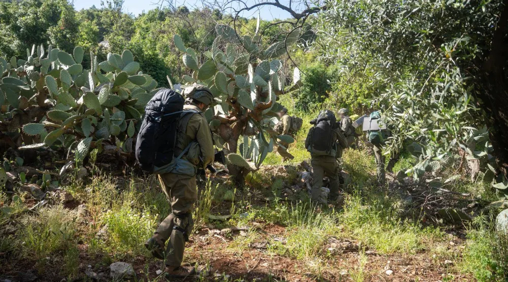 جندي إسرائيلي خلال العمليات العسكرية في جنوب لبنان (الجيش الإسرائيلي) 