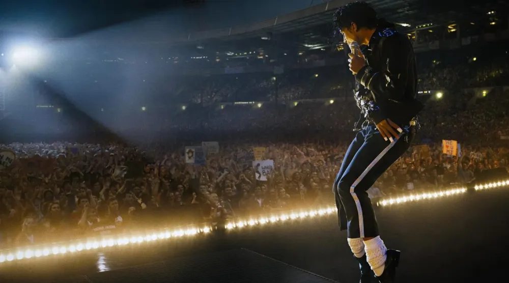 Yönetmen koltuğunda Antoine Fuqua'nın oturduğu filmde Michael Jackson'ı gerçek hayattaki yeğeni Jaafar Jackson canlandırıyor (Lionsgate)