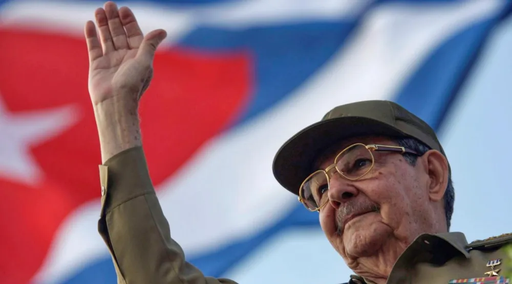 Raul Castro, 2008-2018'de Küba'nın lideriydi (Reuters)