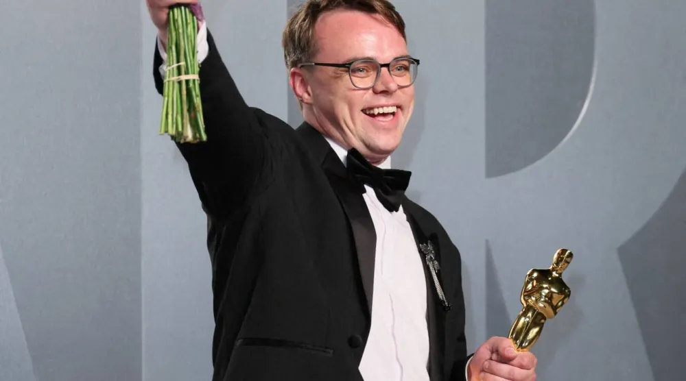 FILE PHOTO: File Photo: Pavel Talankin arrives at the Vanity Fair Oscars party after the 98th Academy Awards, in Beverly Hills, California, US, March 16, 2026. REUTERS/Danny Moloshok/File Photo/File Photo