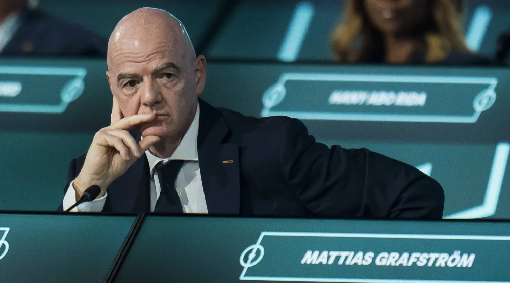 جياني إنفانتينو رئيس الاتحاد الدولي للعبة «فيفا» (إ.ب.أ)