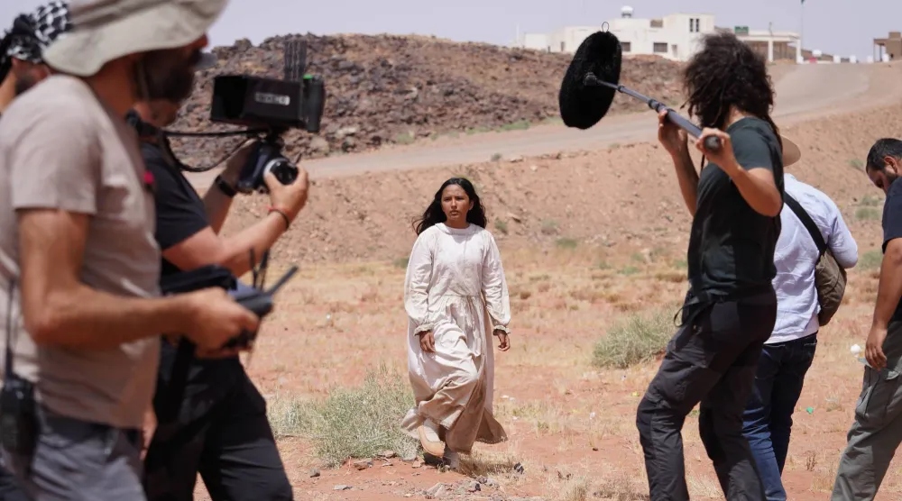من كواليس تصوير فيلم «هجرة» (الشركة المنتجة)