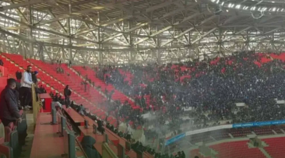 من احداث الشغب في الدوري المغربي (الشرق الأوسط)