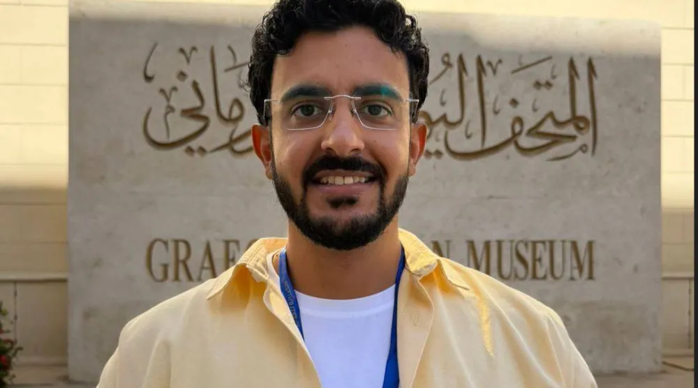 المخرج السعودي محمد الزوعري (الشرق الأوسط)