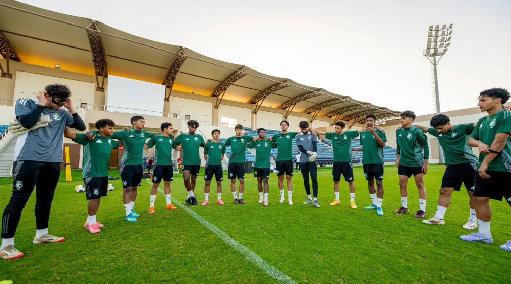 المنتخب السعودي للناشئين يواصل تدريباته في جدة استعداداً لكأس آسيا تحت 17 عاماً (المنتخب السعودي)