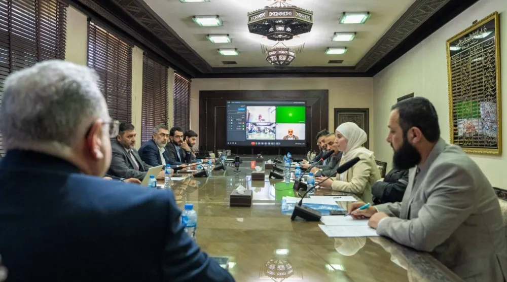 مجلس إدارة الضرائب والرسوم يناقش مكافحة الفساد ورقمنة الخدمات (حساب الوزارة)