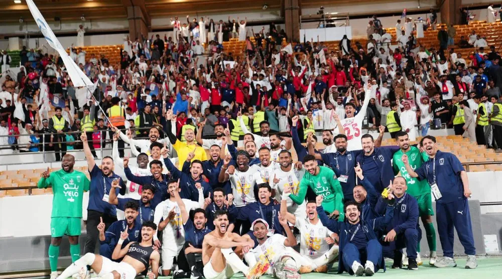 ستشهد مواجهة أبها أمام العدالة تتويج الفريق بلقب دوري الدرجة الأولى (نادي أبها)