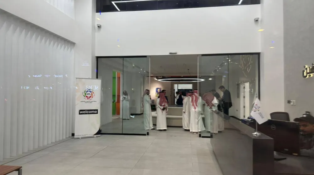 مقر رابطة الدوري السعودي للمحترفين شهد الاجتماع (الشرق الأوسط)