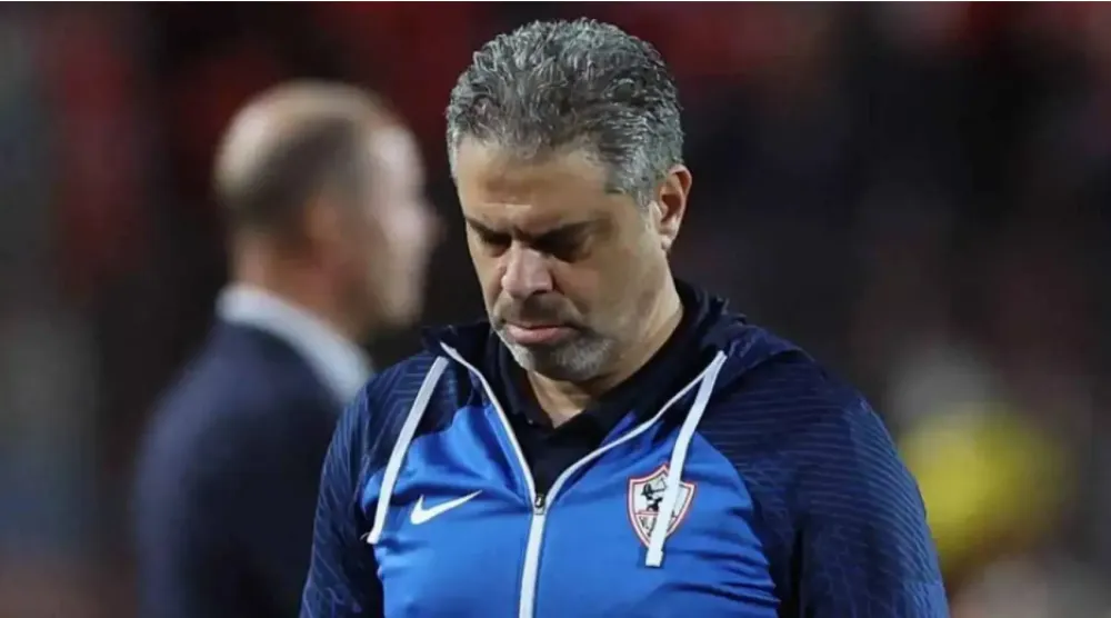 معتمد جمال مدرب الزمالك المصري (رويترز)