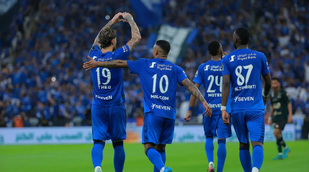 الهلال نجح بمعانقة اللقب العاشر في تاريخ البطولة (تصوير: محمد المانع)