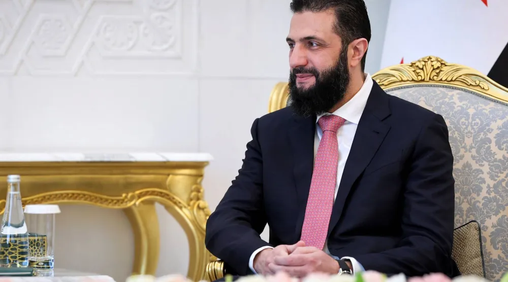 الرئيس السوري أحمد الشرع (أ.ف.ب)
