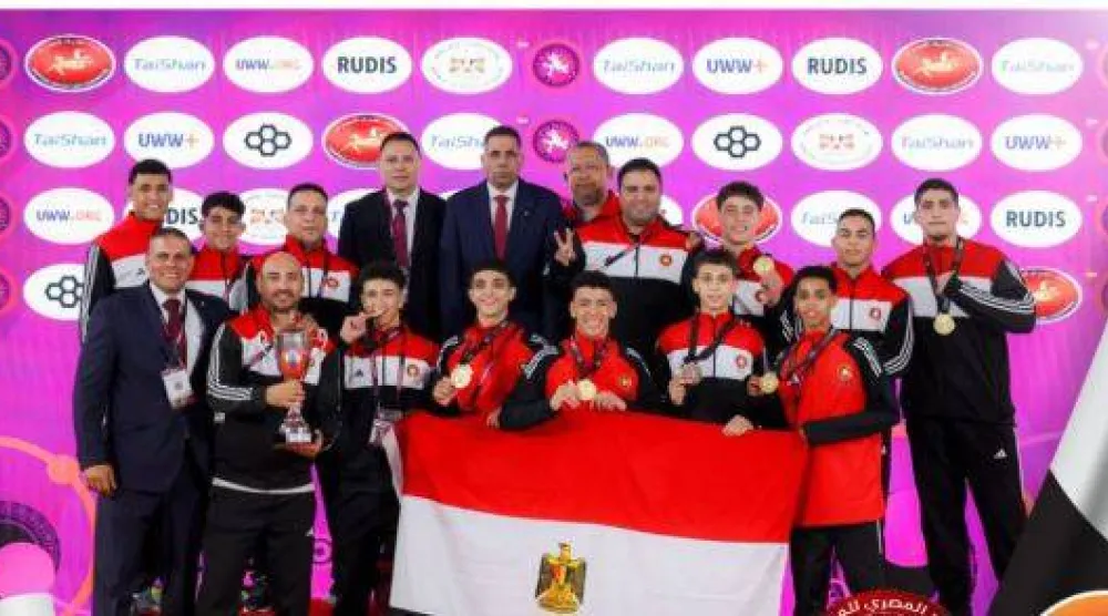منتخب مصر للمصارعة الرومانية تحت 17 سنة (وزارة الشباب والرياضة)