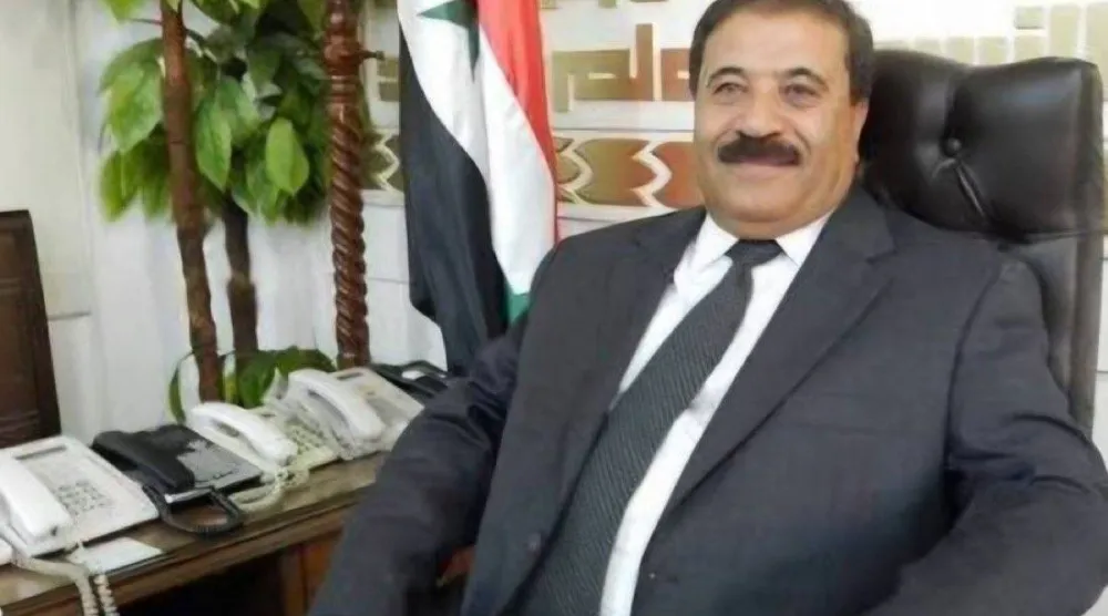 اللواء الطيار الركن جايز حمود الموسى في صورة أرشيفية تعود لفترة وجوده ضمن نظام الأسد