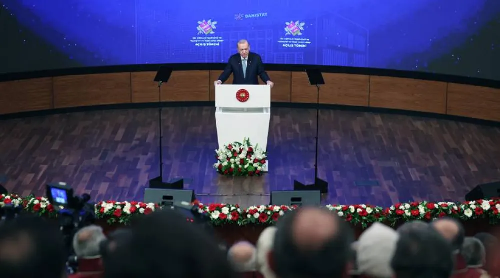 الرئيس التركي رجب طيب إردوغان أكد أهمية وضع دستور مدني شامل جديد (الرئاسة التركية)