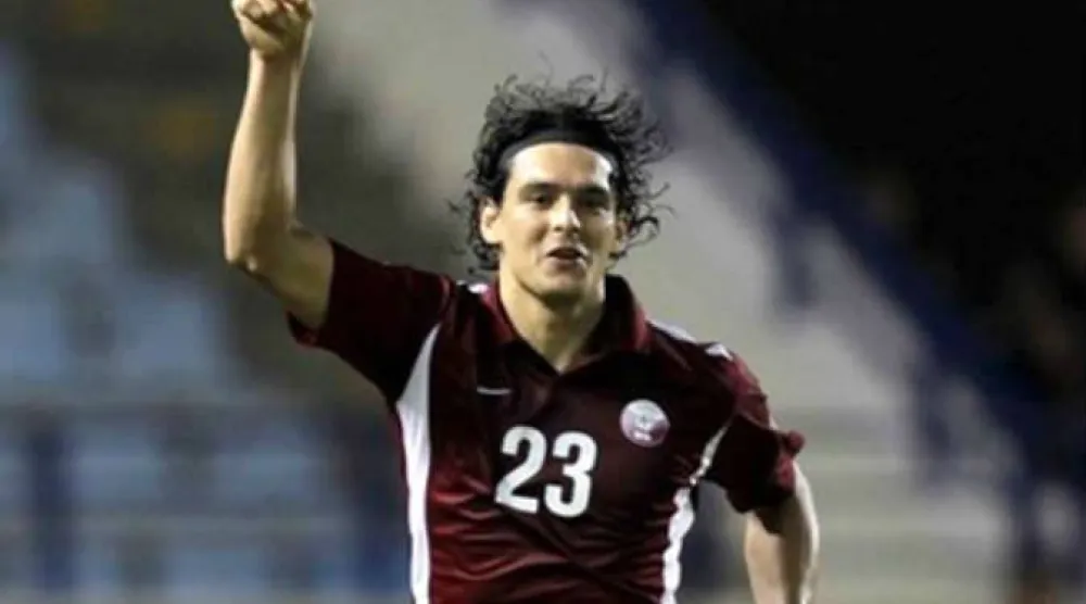المهاجم القطري المخضرم سباستيان سوريا (منتخب قطر)
