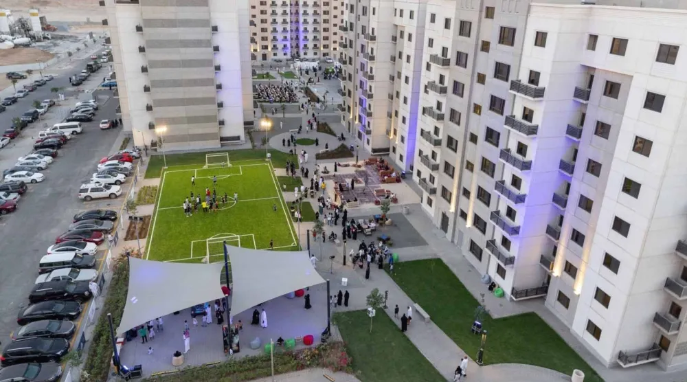 أحد مشروعات «الشركة الوطنية للإسكان» في جدة (الشركة)