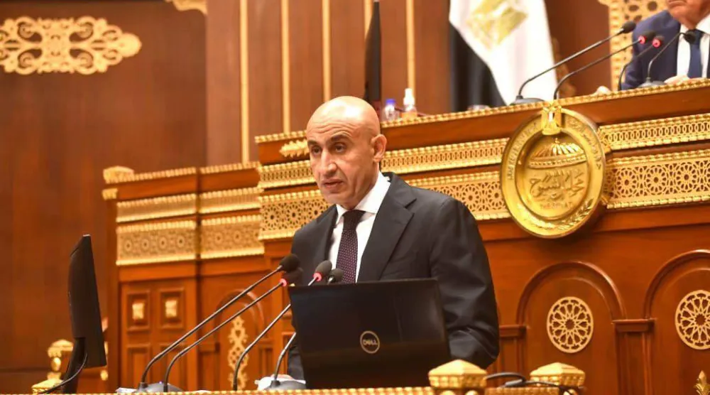 وزير التعليم المصري محمد عبد اللطيف يستعرض خططه للاستفادة من النموذج الياباني خلال جلسة لمجلس الشيوخ الاثنين (وزارة التربية والتعليم المصرية)