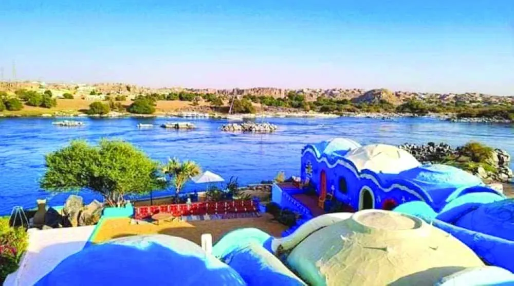 إطلالة مميزة علة النيل من (فندق كاتو وايدي)