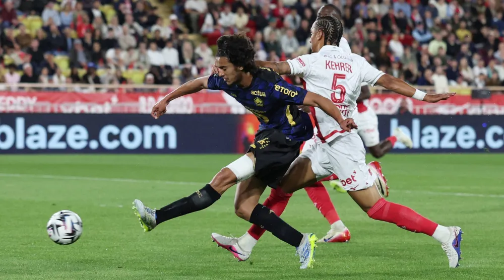 لاعب وسط ليل الواعد أيوب بوعدي (رويترز)