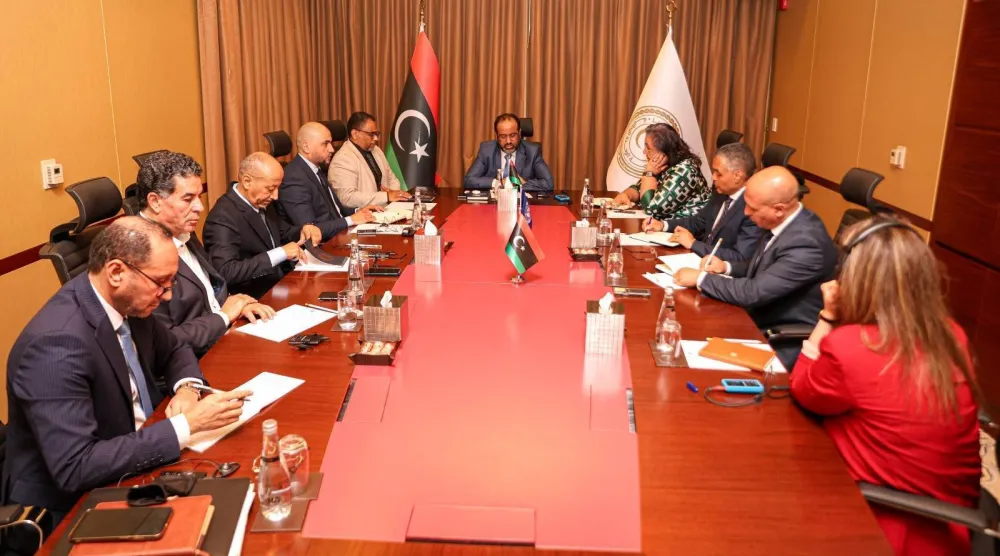 الزادمة ملتقياً المبعوثة الأممية في طرابلس و(البعثة الأممية)