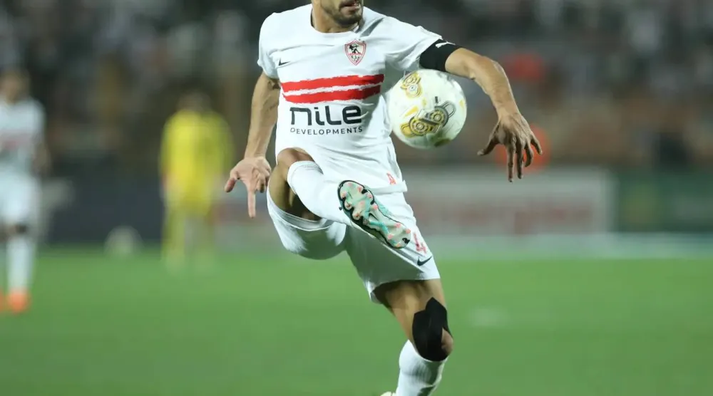 عمر جابر قائد الزمالك المصري (كاف)