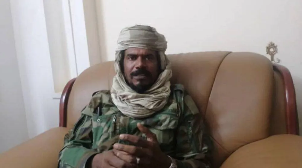 العميد محمد رزق الله «السافنا» المنشق عن قوات «الدعم السريع» وصل الخرطوم (فيسبوك)
