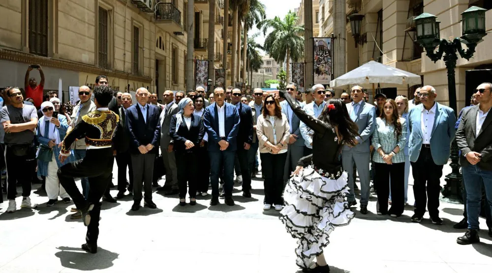 من بين عروض «شارع الفن» (رئاسة مجلس الوزراء)