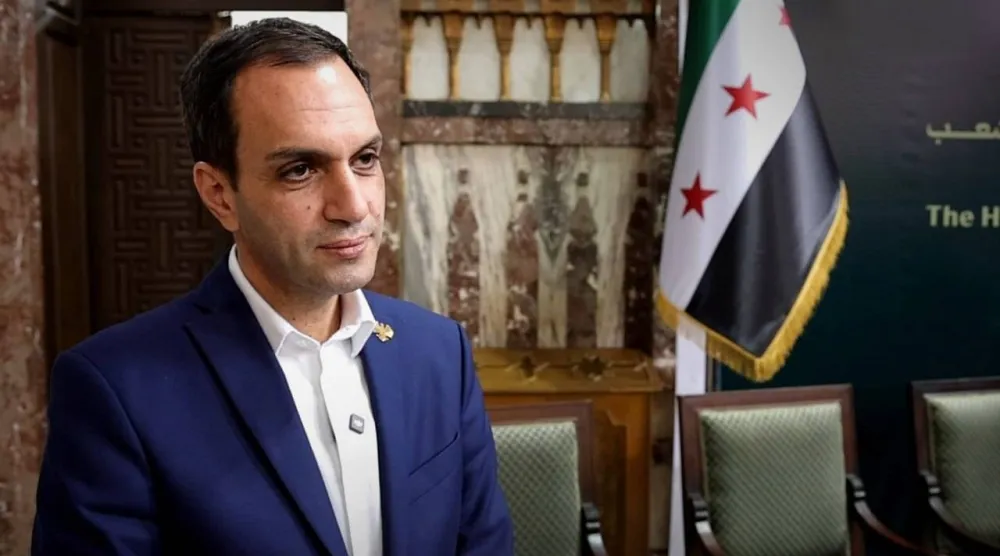 المتحدث باسم اللجنة العليا لانتخابات مجلس الشعب السوري الدكتور نوار نجمة (سانا)