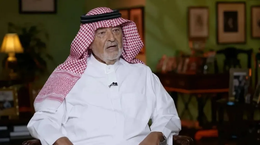 The late Hassan Yassin speaking during a television interview (Rotana TV screen grab) 