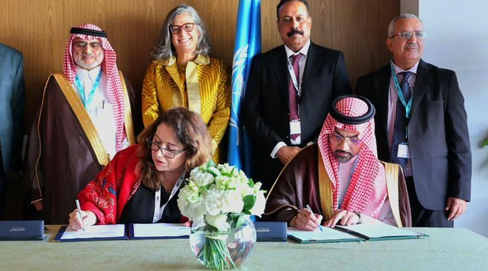 توقيع اتفاقية لدعم التنمية الحضرية وتحسين الظروف المعيشية في اليمن بتمويل سعودي (سبأ)