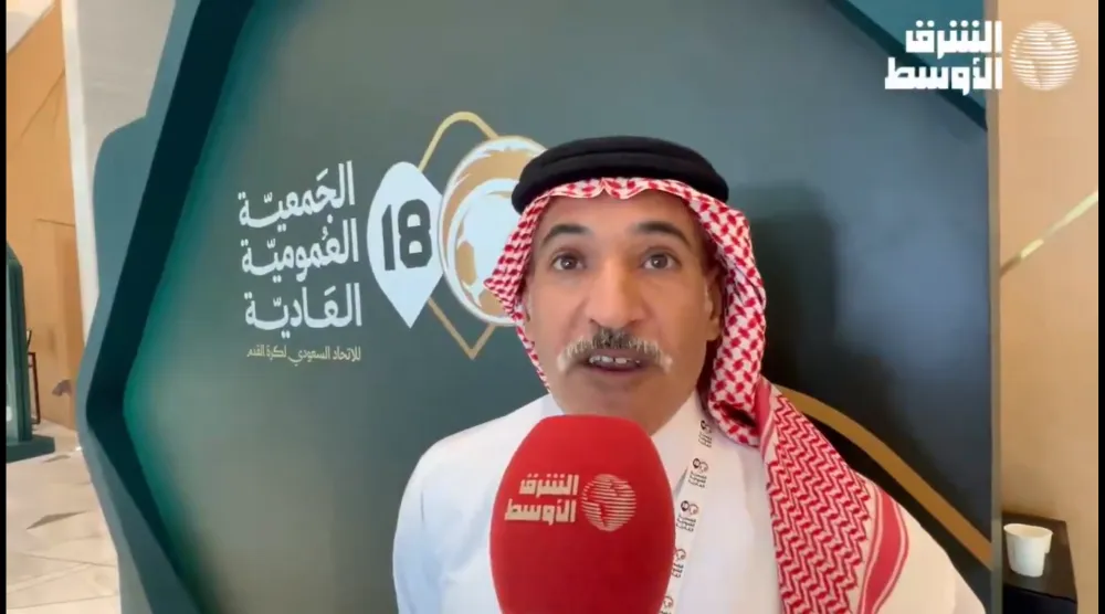 سطام العتيبي ممثل نادي النعيرية (الشرق الأوسط)