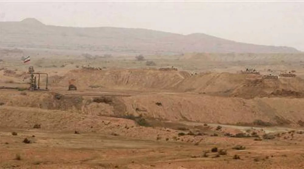 جانب من الحدود الإيرانية - العراقية (أرشيفية - رويترز)