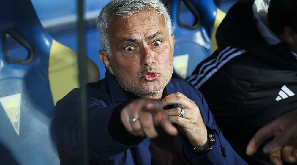البرتغالي جوزيه مورينيو يستعد لتدريب ريال مدريد (إ.ب.أ)