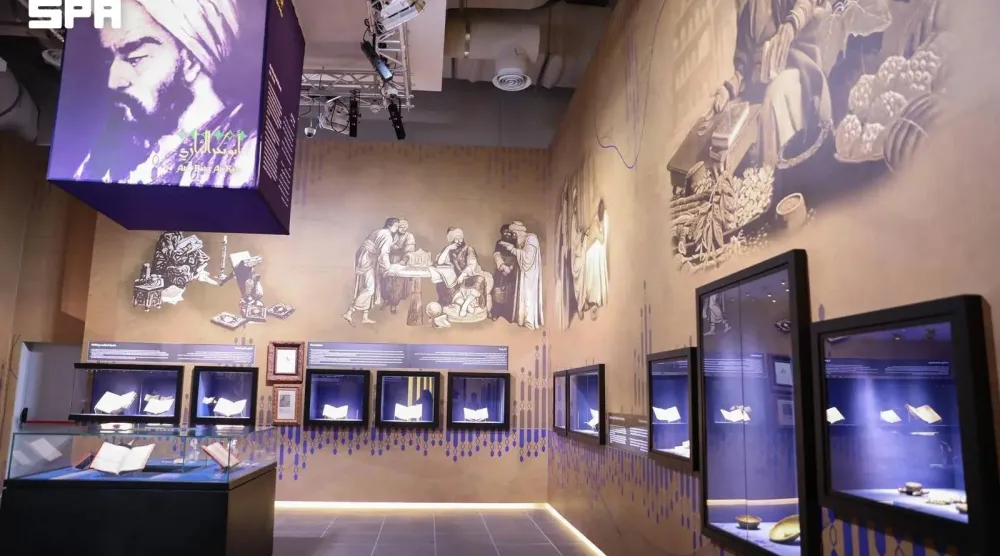 The House of Islamic Arts in Jeddah marked International Museum Day 2026 with a special exhibition offering visitors a cultural journey into the past. (SPA)