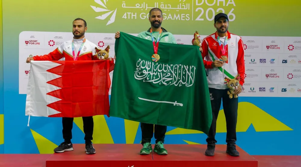 المنتخب السعودي للرماية أحرز ذهبيتي مسابقة المسدس الهوائي 10 أمتار (اللجنة الأولمبية السعودية)