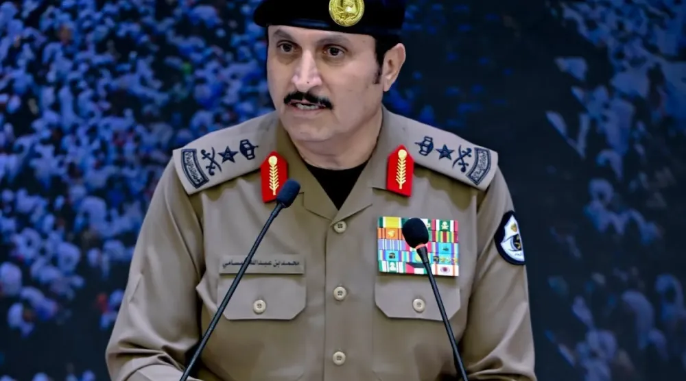 Korgeneral Muhammed el-Bassami, Hac güvenlik sisteminin görevlerini yerine getirmeye hazır olduğunu doğruladı (Fotoğraf: Beşir Salih)