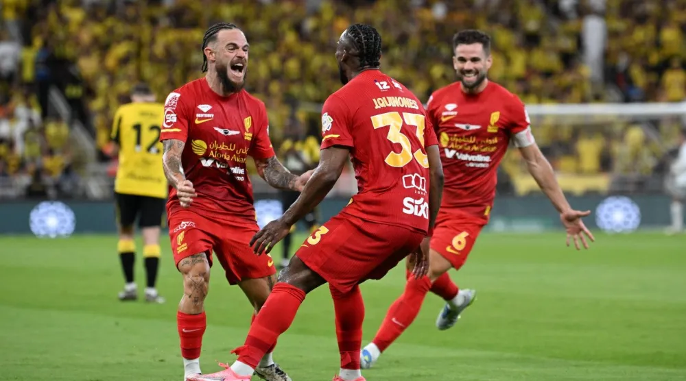 القادسية انتزع المركز الرابع في بطولة الدوري السعودي (تصوير: علي خمج)