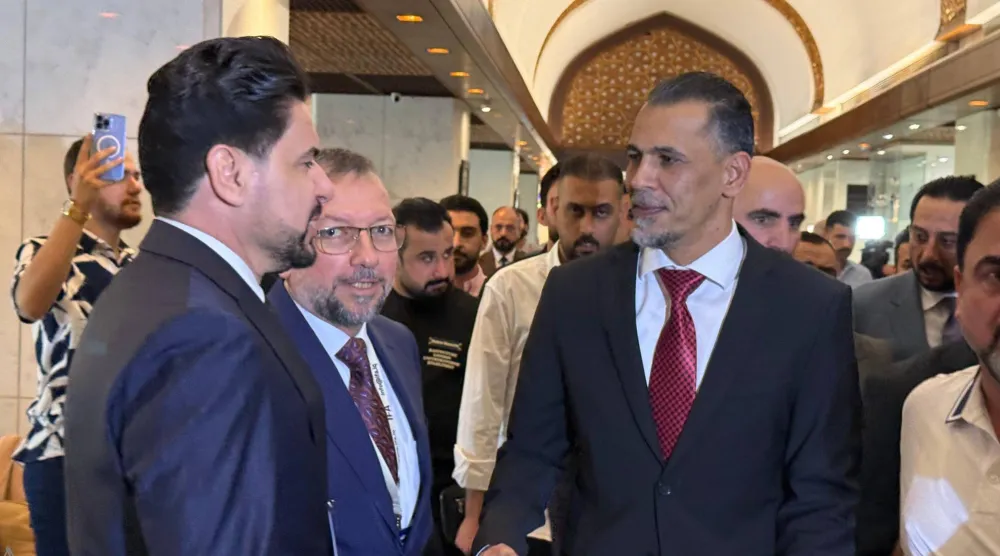 فوز يونس محمود برئاسة اتحاد الكرة (وكالة الأنباء العراقية)