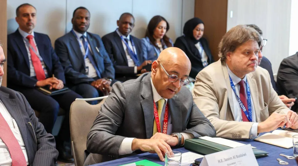 أوضح الأمين العام أن دول الخليج وأوروبا يتطلعان إلى الارتقاء بعلاقاتهما إلى آفاق أوسع (مجلس التعاون)
