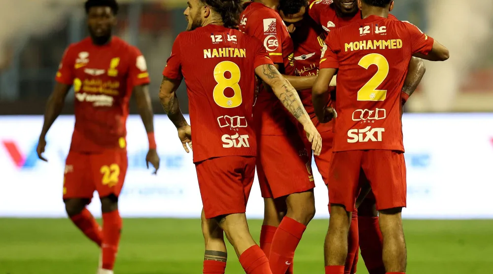 القادسية سجل موسما استثنائيا في الدوري السعودي (تصوير: مشعل القدير)