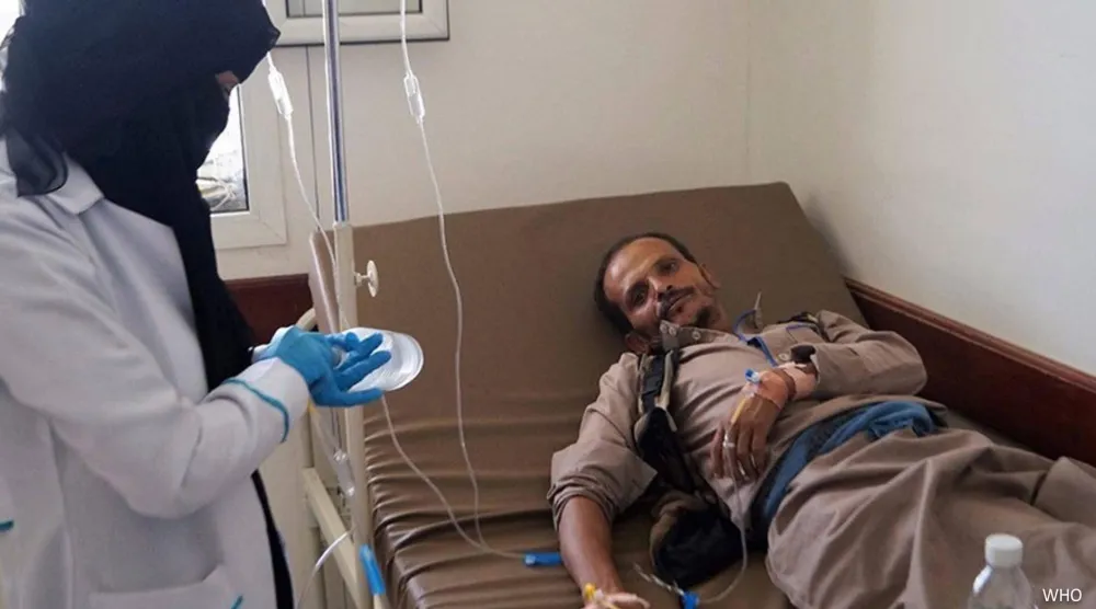المستشفيات في مناطق سيطرة الحوثيين تعتمد على تبرعات رجال الأعمال (إكس)