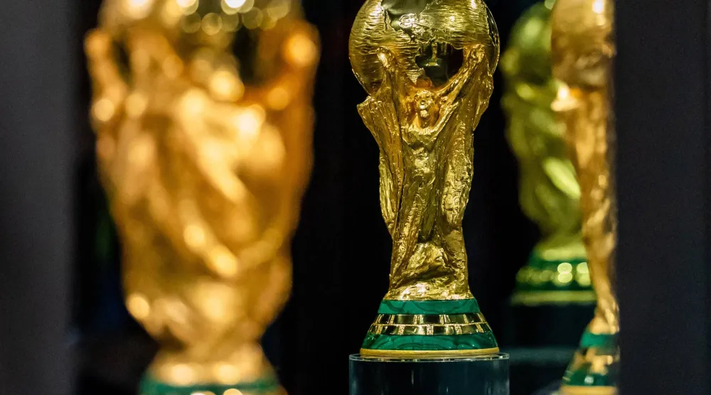 سيكون 39 من أصل 48 منتخباً قياسياً مشاركاً في العرس الكروي العالمي الذي ينطلق الشهر المقبل متمركزاً بالولايات المتحدة (رويترز)
