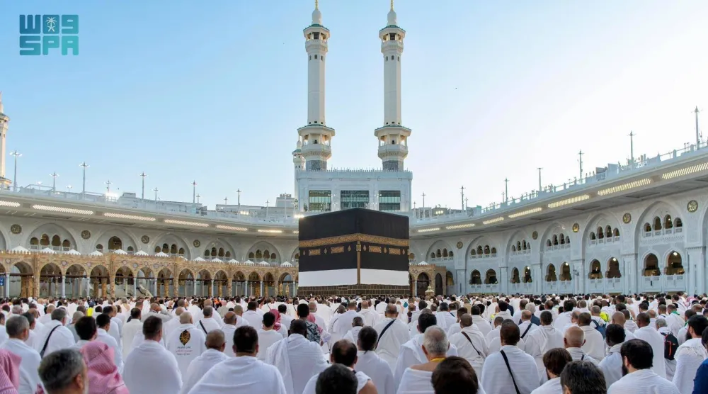 يحتفل السعوديون بعيد الأضحى المبارك وسط أجواء إيمانية وفرحة متجددة (واس)