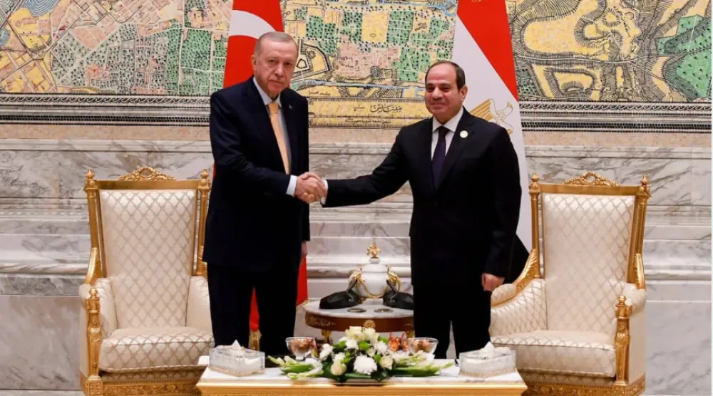 السيسي وإردوغان خلال لقائهما بالقاهرة في ديسمبر 2024 (الرئاسة المصرية)