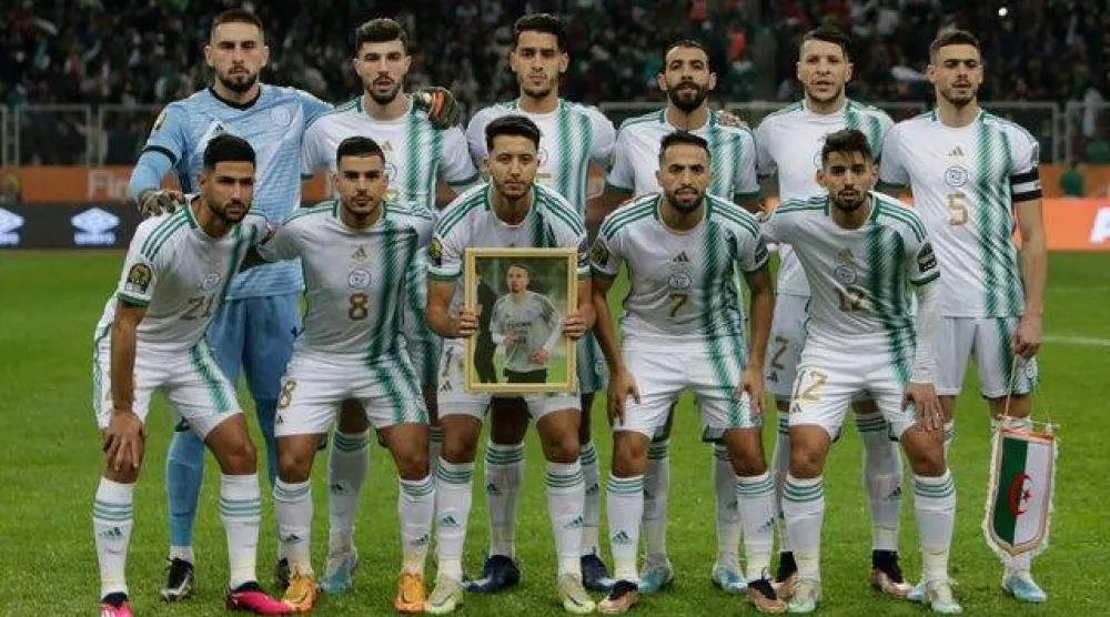 منتخب الجزائر يستعد لكأس العالم (رويترز)